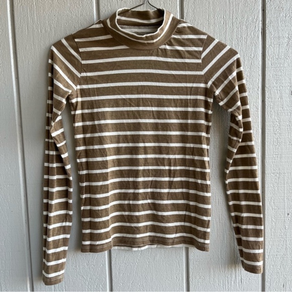 Laude the‎ Label Organic Cotton Turtleneck Size XS